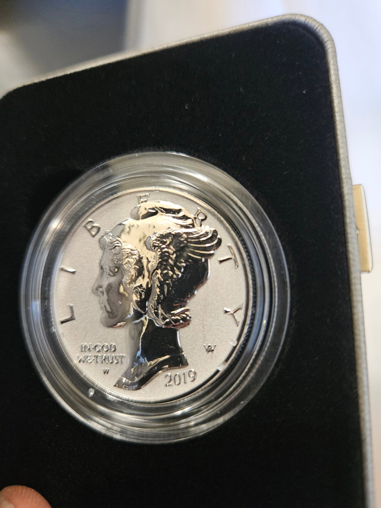 2019 AMER EAGLE 1 OZ PALLADIUM REVERSE PROOF: 2019 AMERICAN EAGLE 1 OZ PALLADIUM REVERSE PROOF PR 70 DEEP CAMEO ORIGINAL DROP DATE 9.12.19 ONLY 18,839 IN EXISTENCE