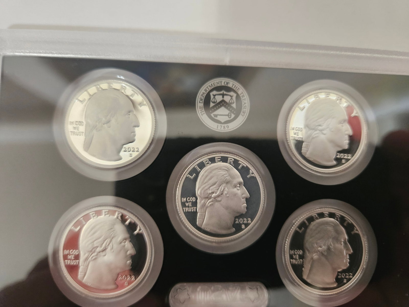 2022 SILVER PROOF SET: 2022 SILVER PROOF SET PR 70 DEEP CAMEO ORIGINAL DROP DATE 6.23.22 ONLY 245,919 IN EXISTENCE
