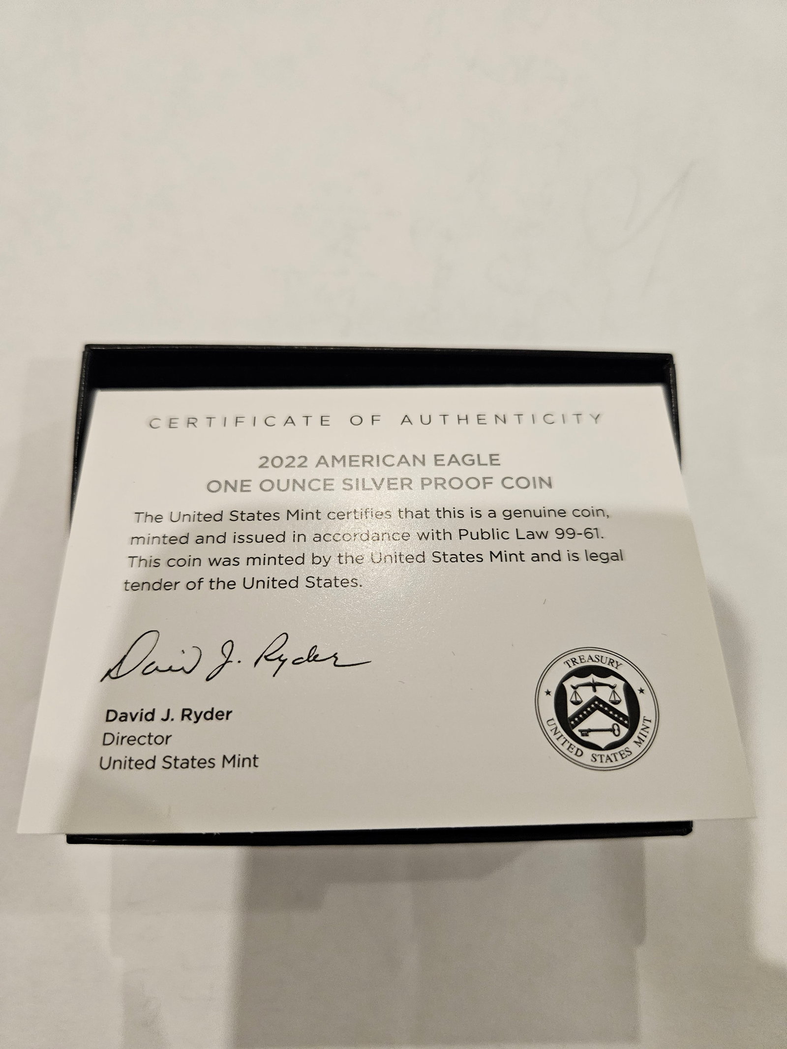 2022 W AMERICAN EAGLE PROOF - 5