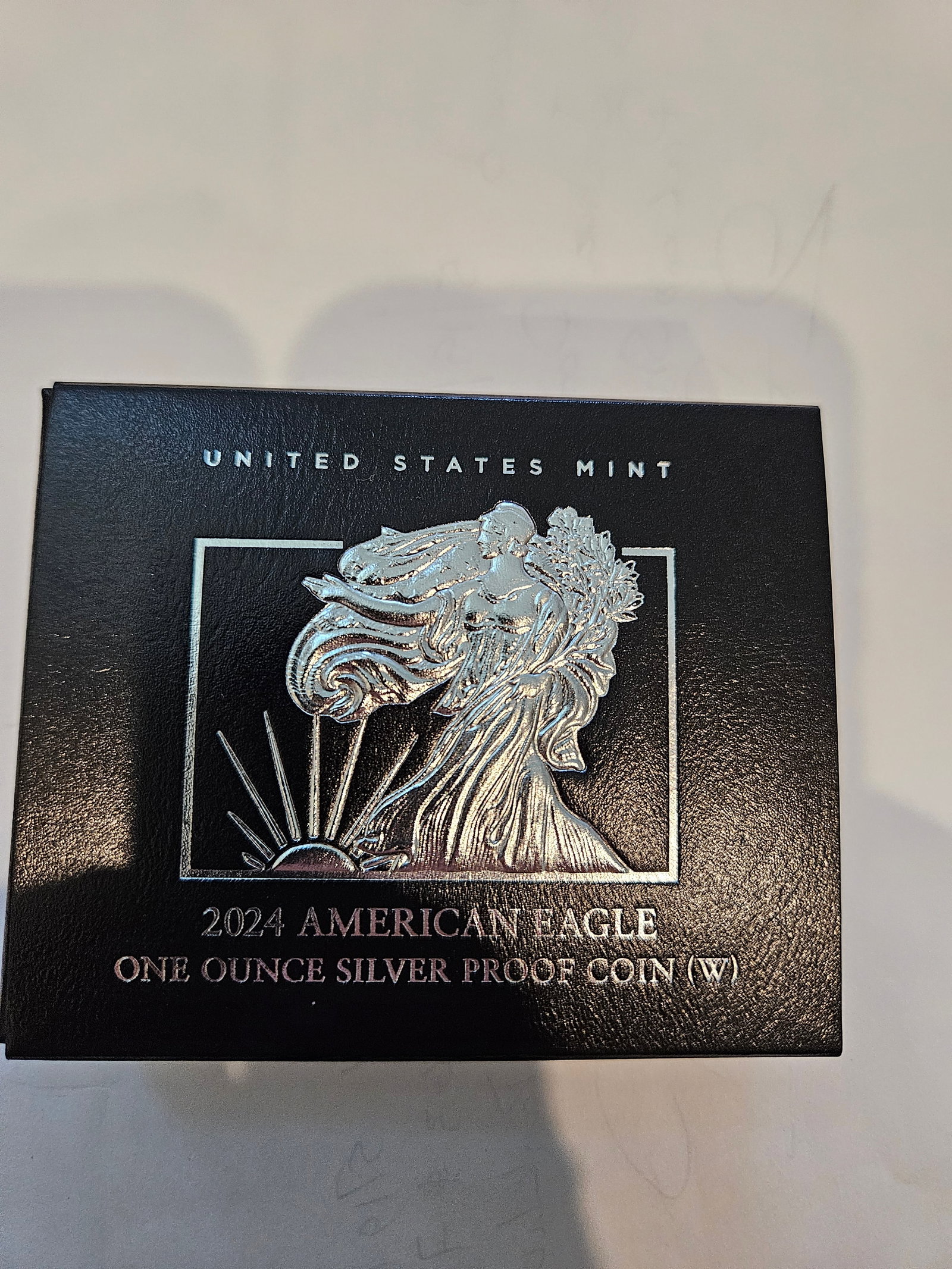 2024 W AMERICAN EAGLE PROOF: 2024 W AMERICAN EAGLE FIRST STRIKE PROOF DROP DATE 1.16.24, TOTAL MINTAGE 380,813