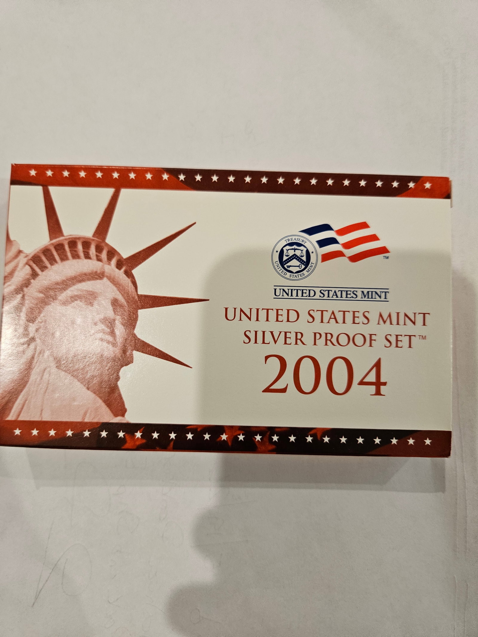 2004 US SILVER PROOF SET: 2004 US SILVER PROOF SET DROP DATE 7.22.04, TOTAL MINTAGE 1,175,934