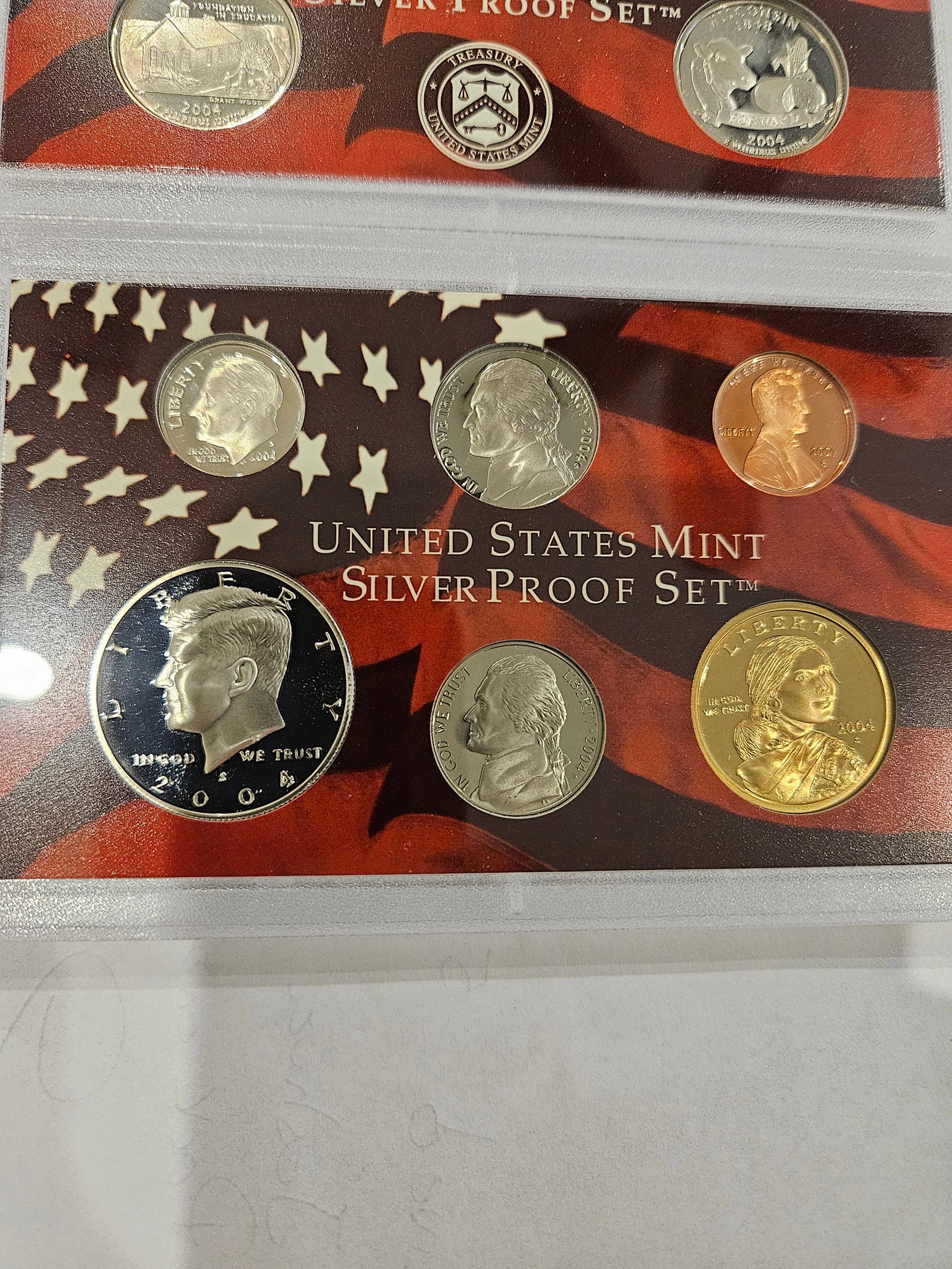 2004 US SILVER PROOF SET - 5