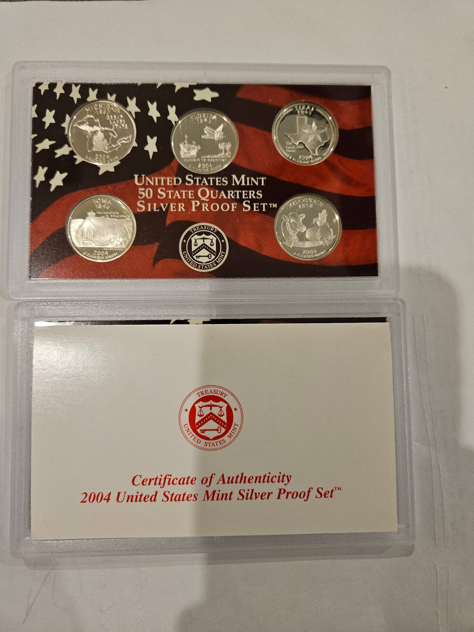 2004 US SILVER PROOF SET - 2