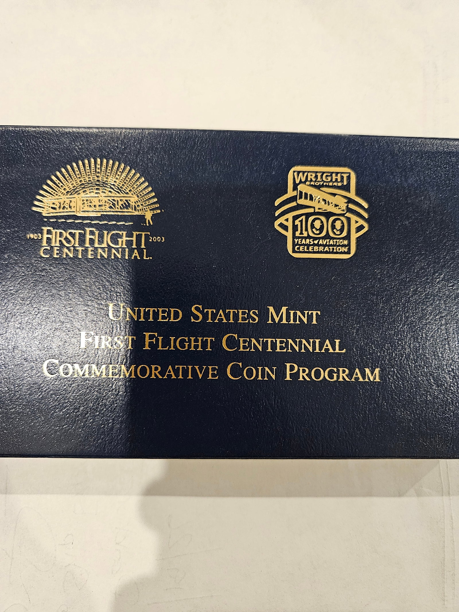 2003 W FIRST FLIGHT CENTENNIAL COMMERATIVE COIN $10 GOLD (1 of 8)