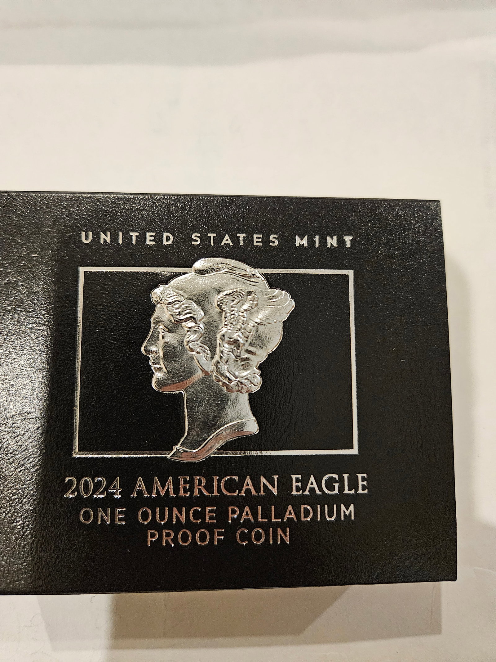 2024 W $25 AMERICAN EAGLE PALLADIUM PROOF: 2024 W $25 FIRST DAY PF 70 AMERICAN EAGLE PALLADIUM PROOF DROP DATE 9.5.24 TOTAL MINTAGE 5,960