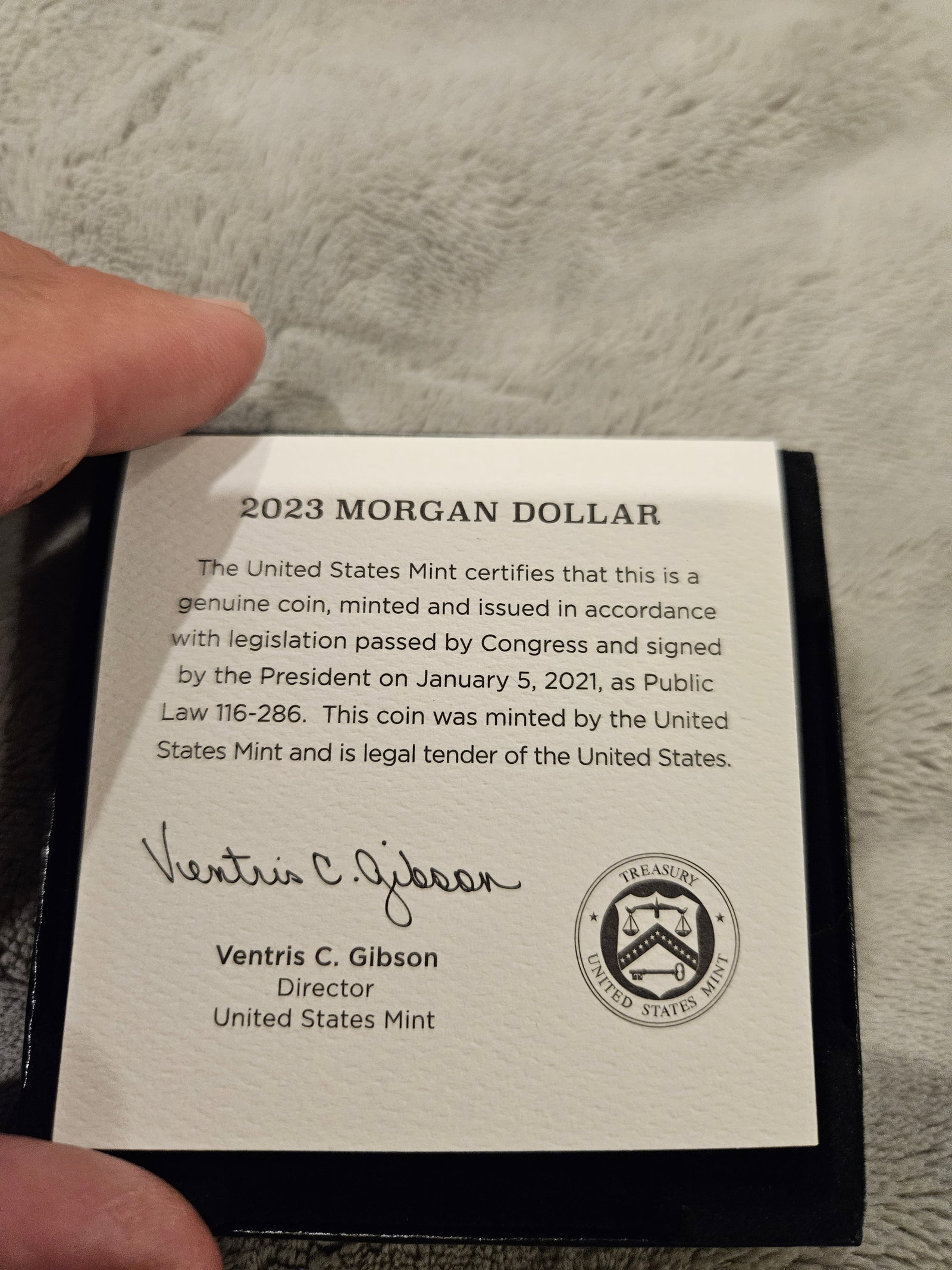 2023 P MORGAN SILVER DOLLAR UNCIRC - 5