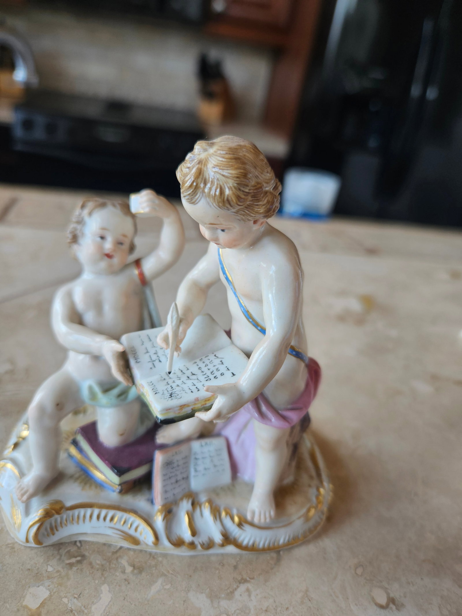 Meissen Allegory of Arithmetic figurine (1 of 10)