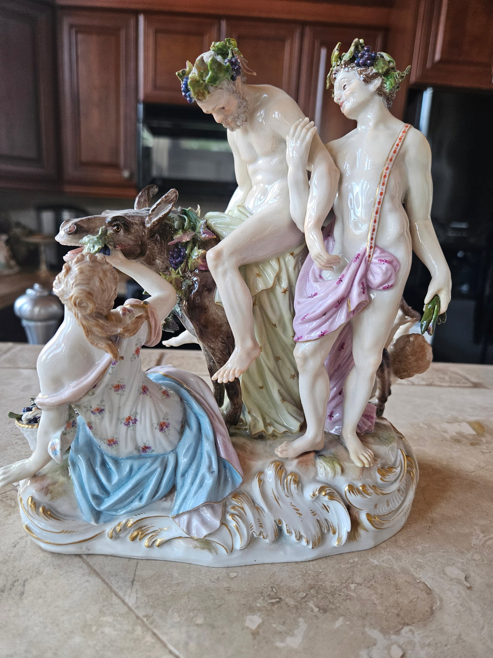 Meissen Drunken Silenus  (1 of 12)