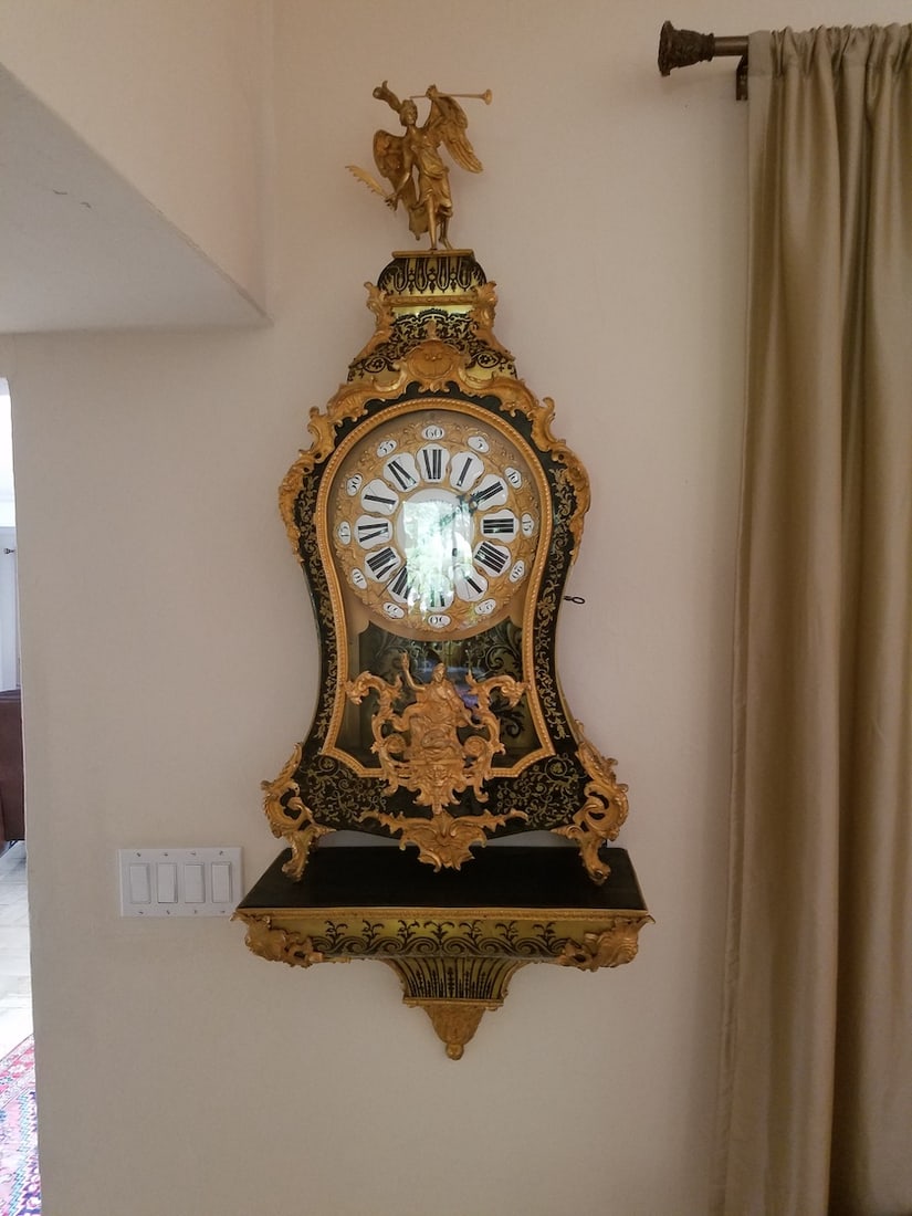 SPECTACULAR 17TH CENTURY BALTHAZAR PARIS MANTLE CLOCK (1 of 14)