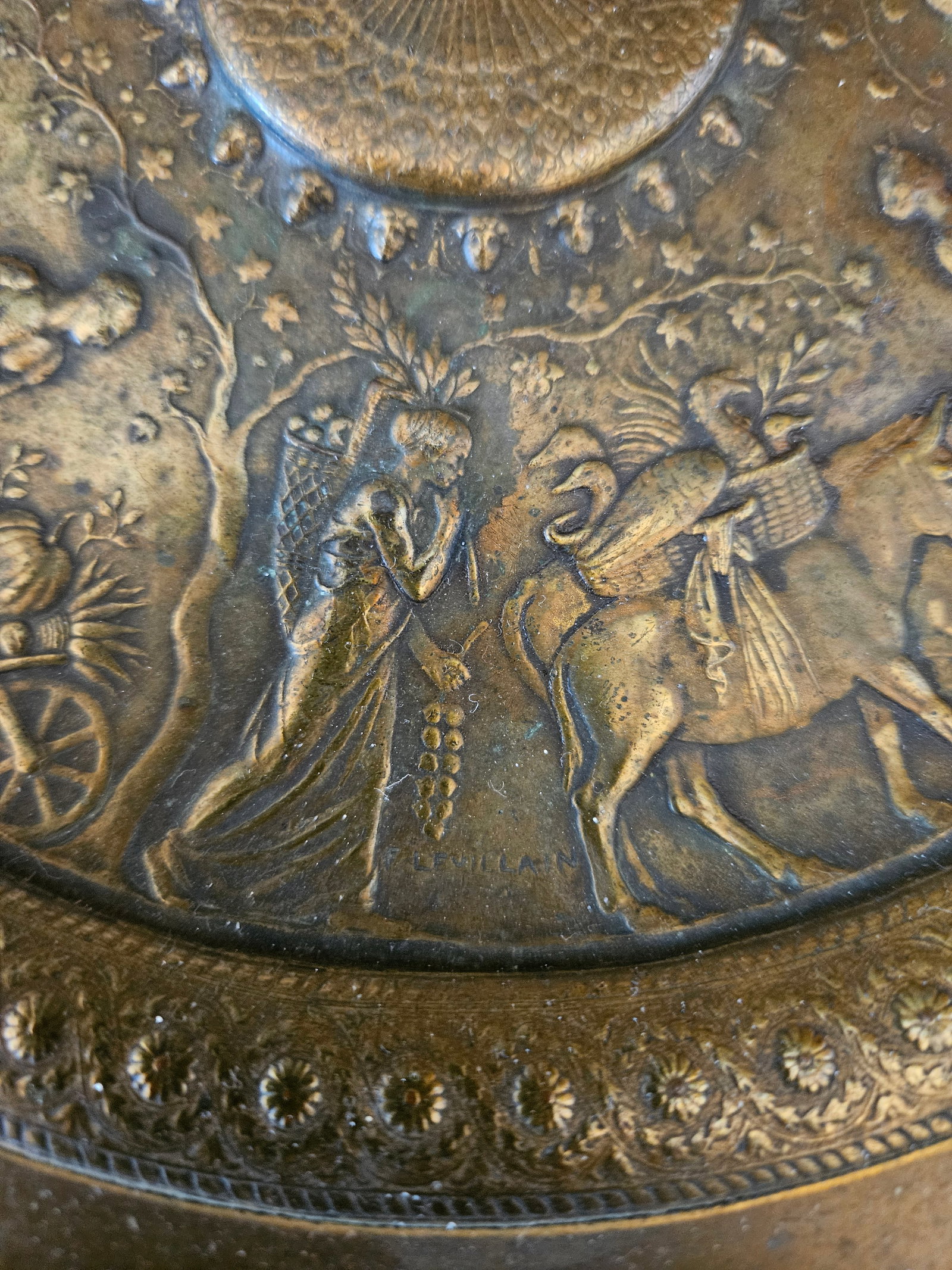 Levillain Bronze Compote - 12