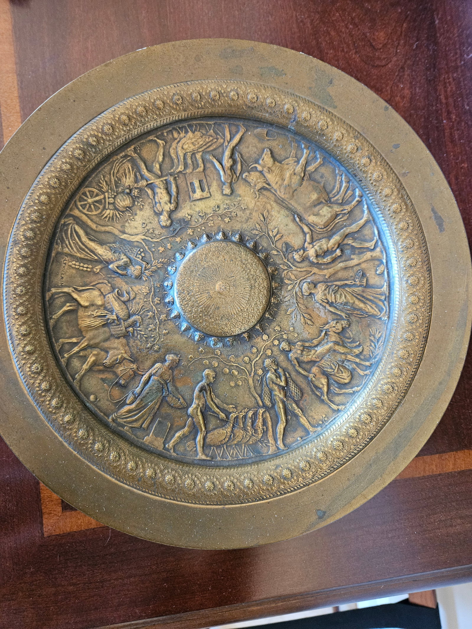 Levillain Bronze Compote - 2