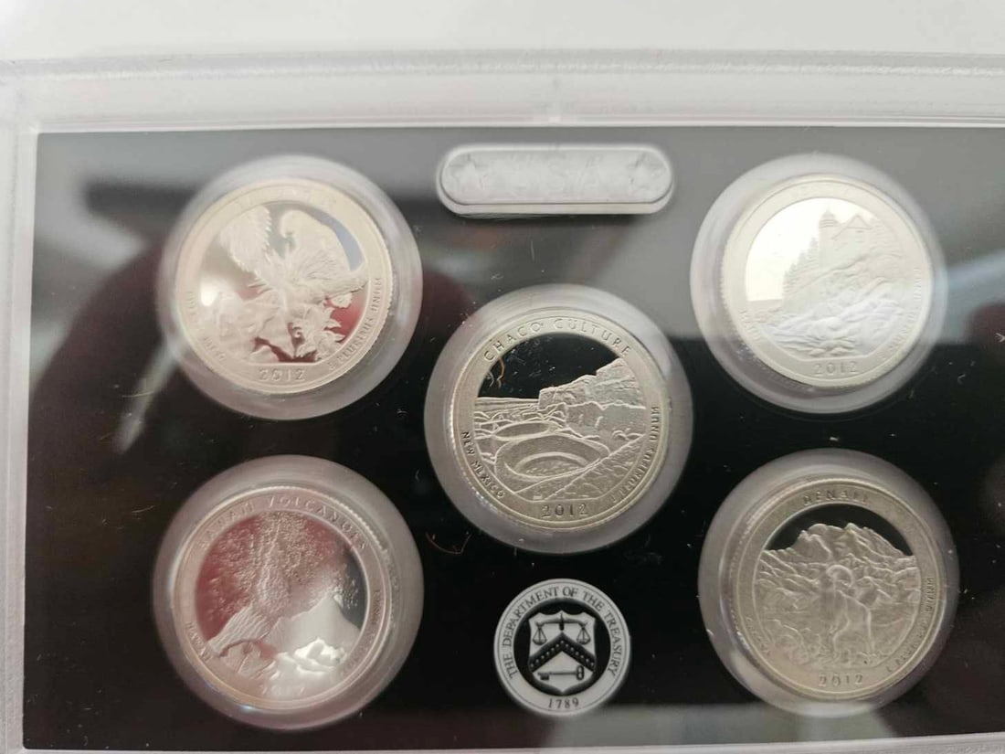 2012 AMER BEAUTIFUL SILVER QUARTERS PROOF - 4