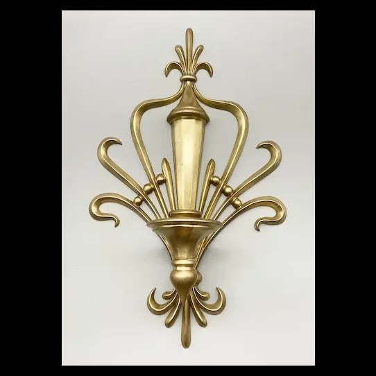 Brass Wall Sconces - 3
