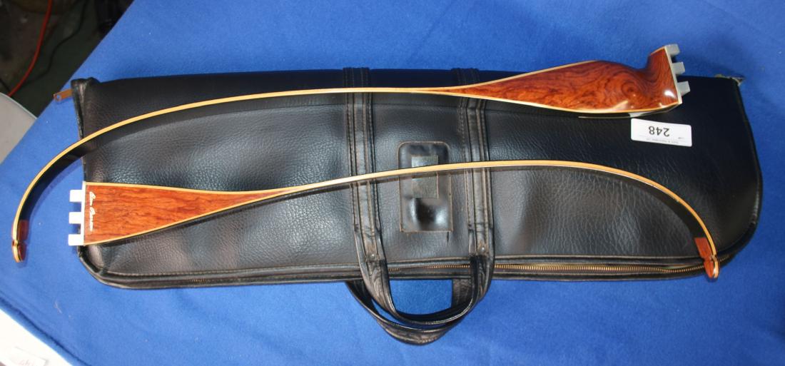 Vintage Ben Pearson Signature Recurve Bow: Breakdown; 7331; AB5013; Comes with custom case