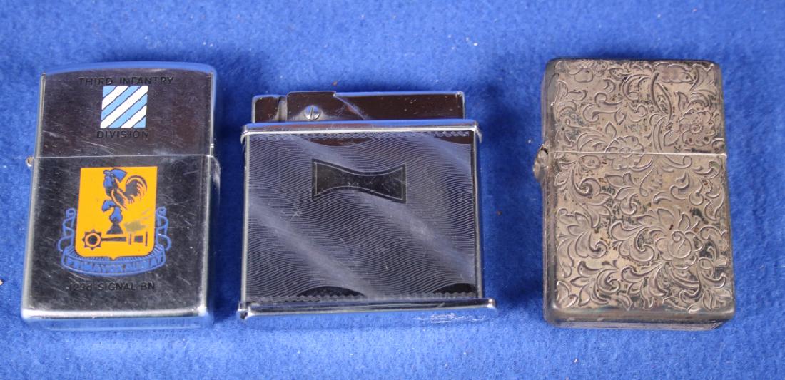 3 Lighters: One Zippo 3rd Infantry Division