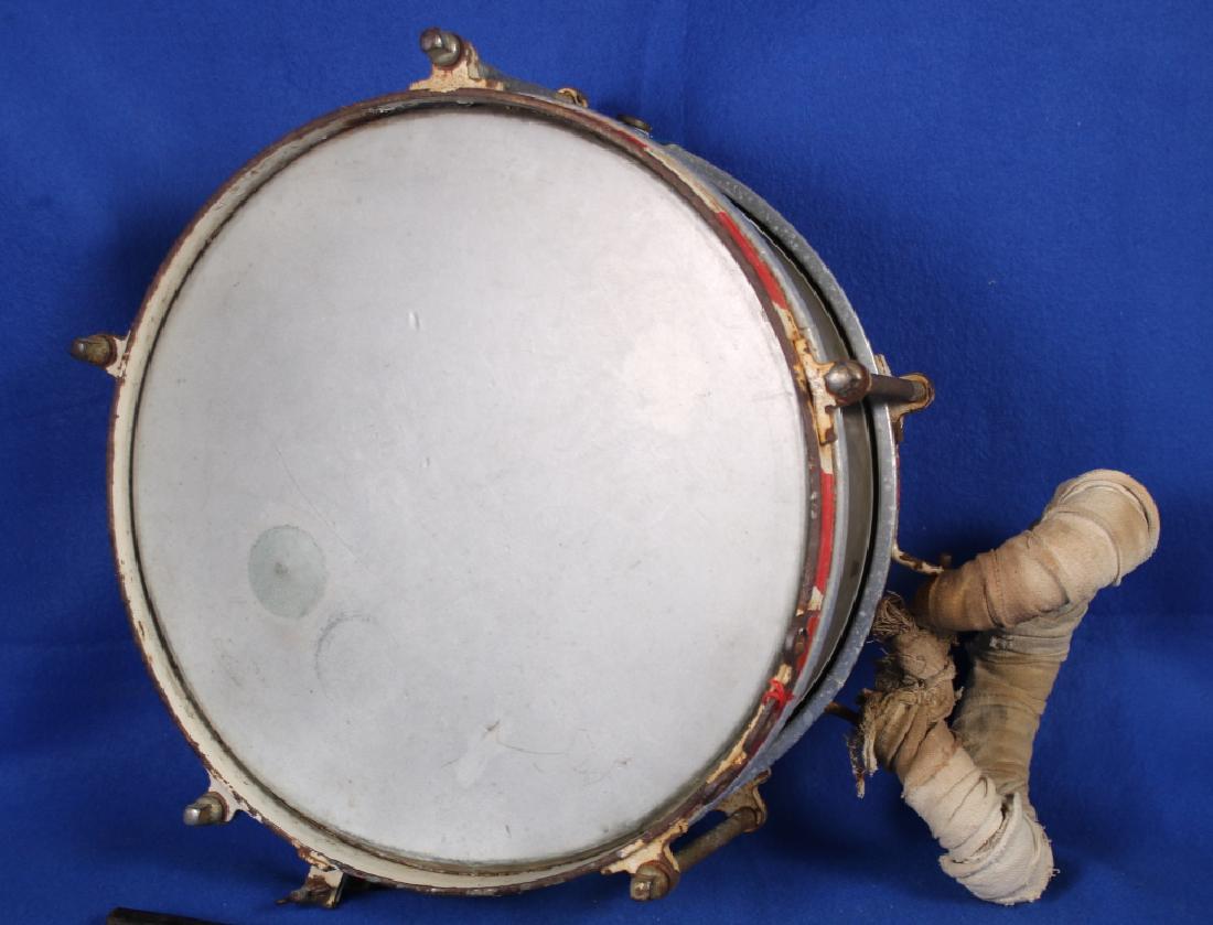 Vintage Drum: Approx. 12.5" diameter
