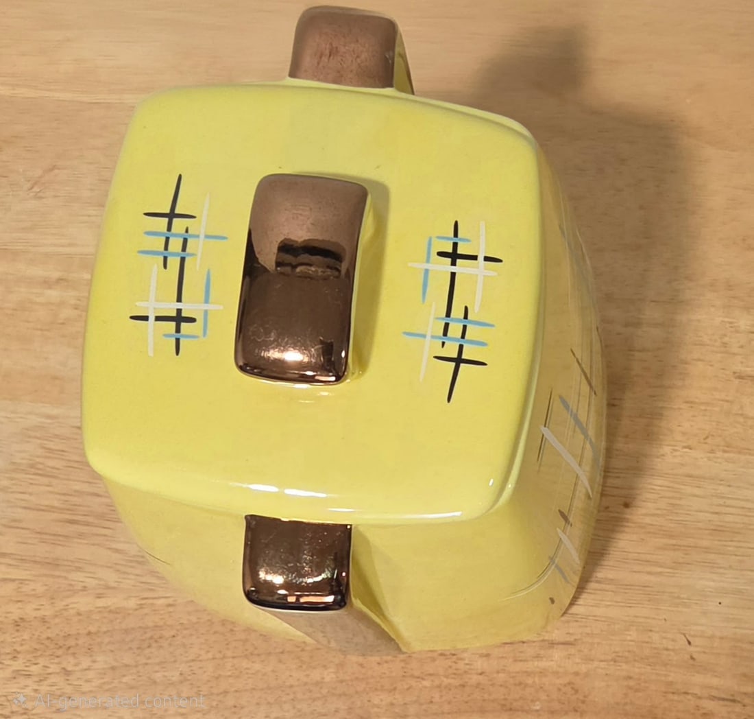 Vintage Atomic Cookie Jar - 6