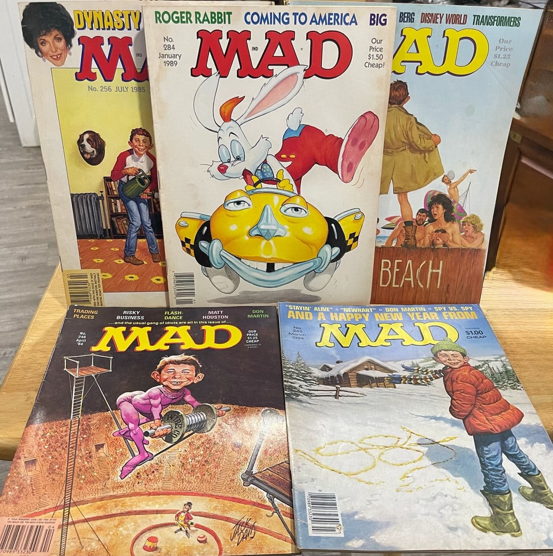 Vintage MAD Magazine Lot 1 (1 of 6)