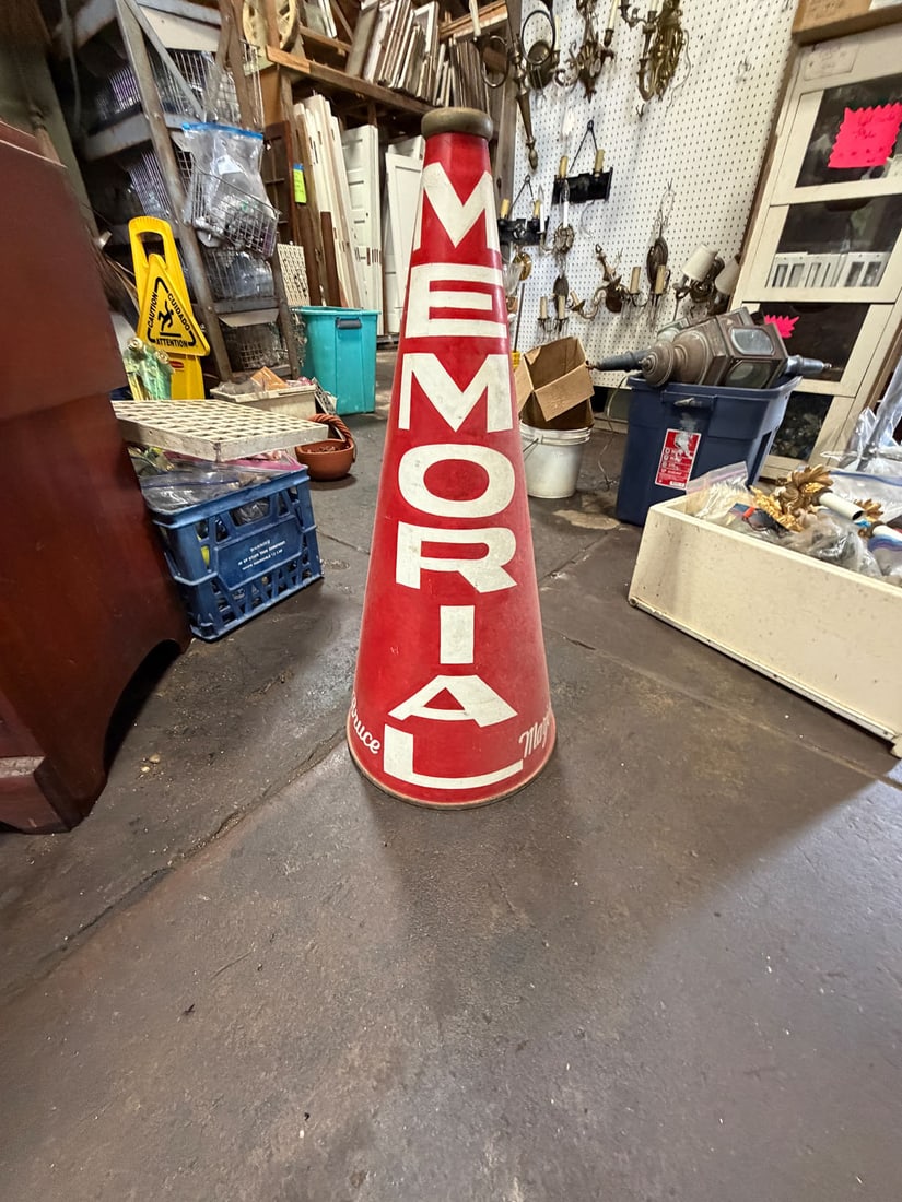 Memorial High School megaphone - 2