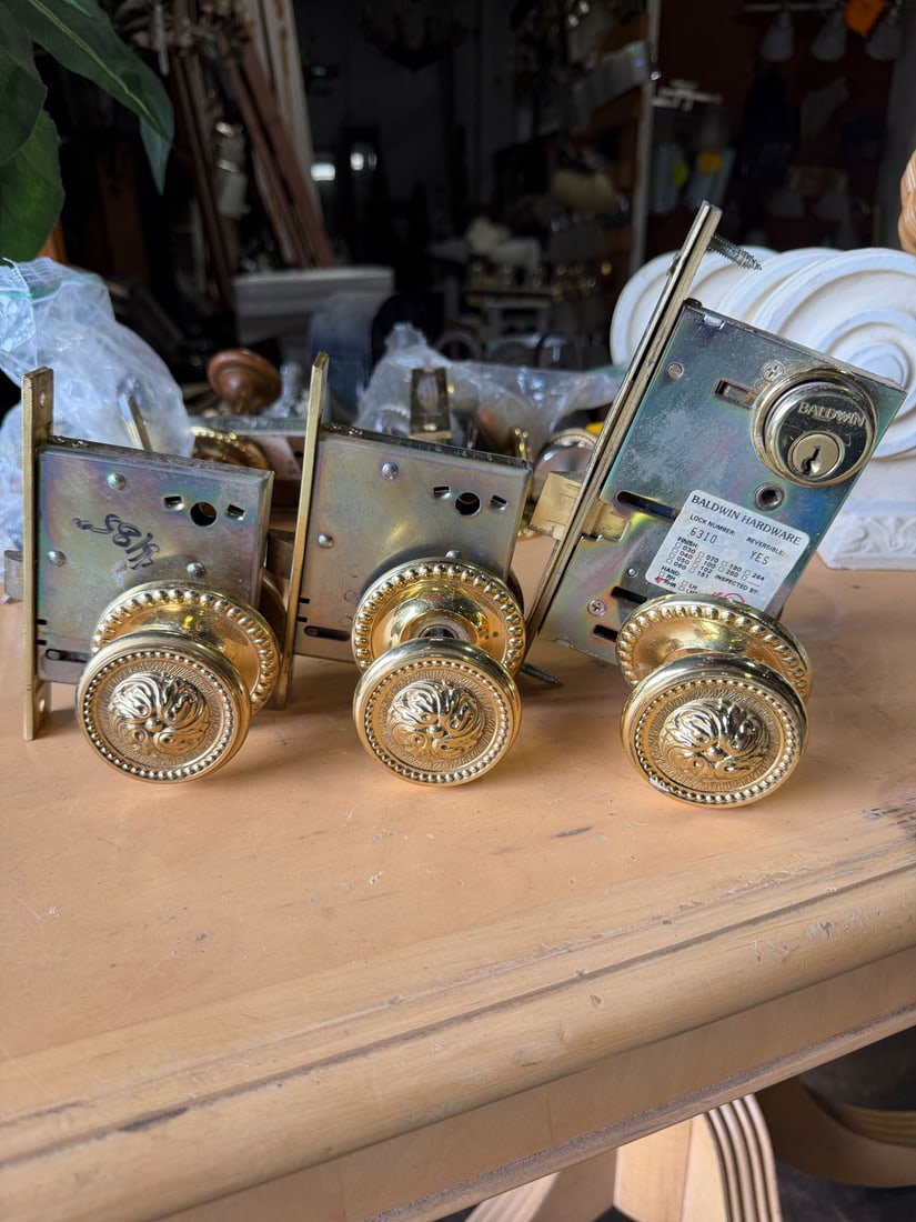Baldwin Door hardware-Lot of 3 (1 of 8)