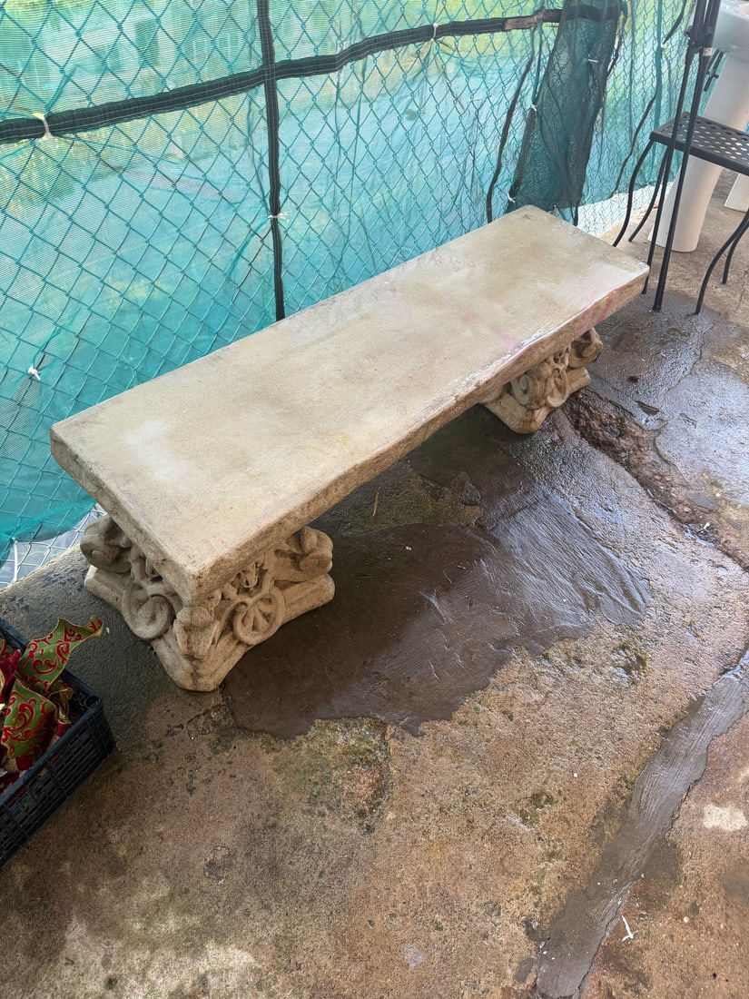 Stone bench-60" - 3