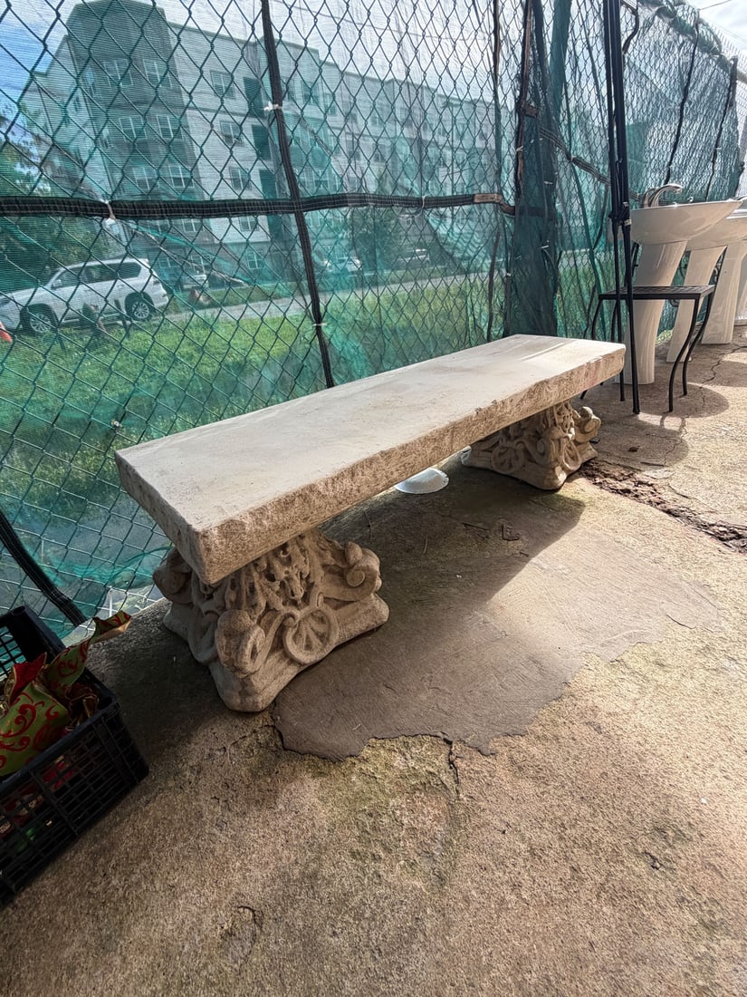 Stone bench-60" - 5