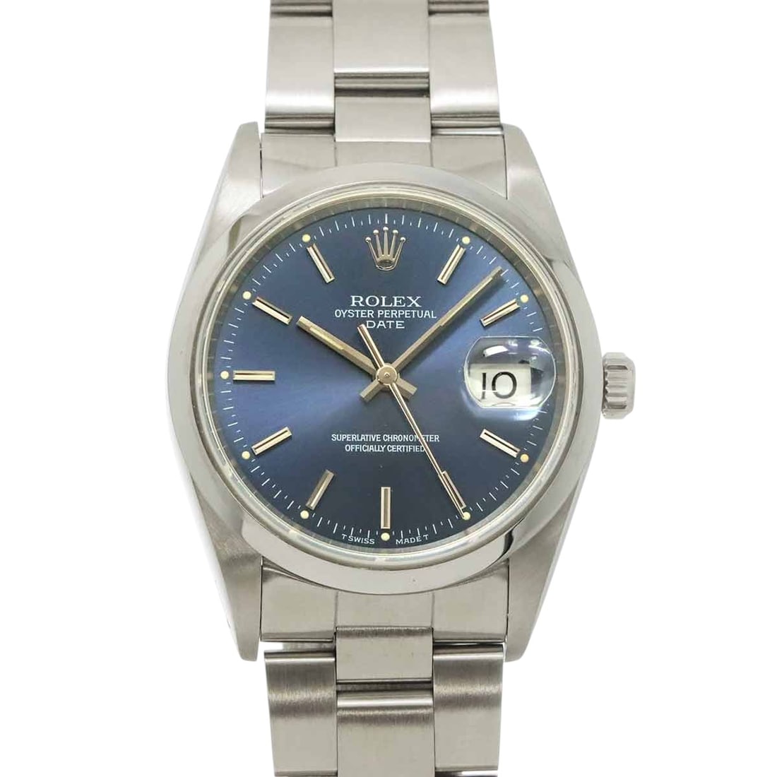 Rolex Oyster Perpetual Date: RolexModel : Oyster Perpetual DateReference : 15200Diameter : 34 mmMaterial : SteelMovement : Automatic mechanicalIncluded : Watch, original box, watchmaker's certificate