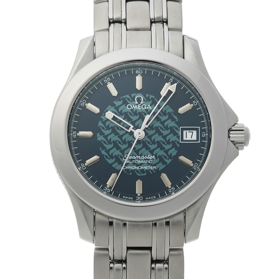 Omega Seamaster Jacques Mayol: Brand : OmegaModel : Seamaster 120 Jacques Mayol 1997 — Édition limitée 5 000 ex.Reference : 2500.80Diameter : 36 mmMaterial : Acier inoxydable — cadran bleu — verre saphirMovement : Automatic