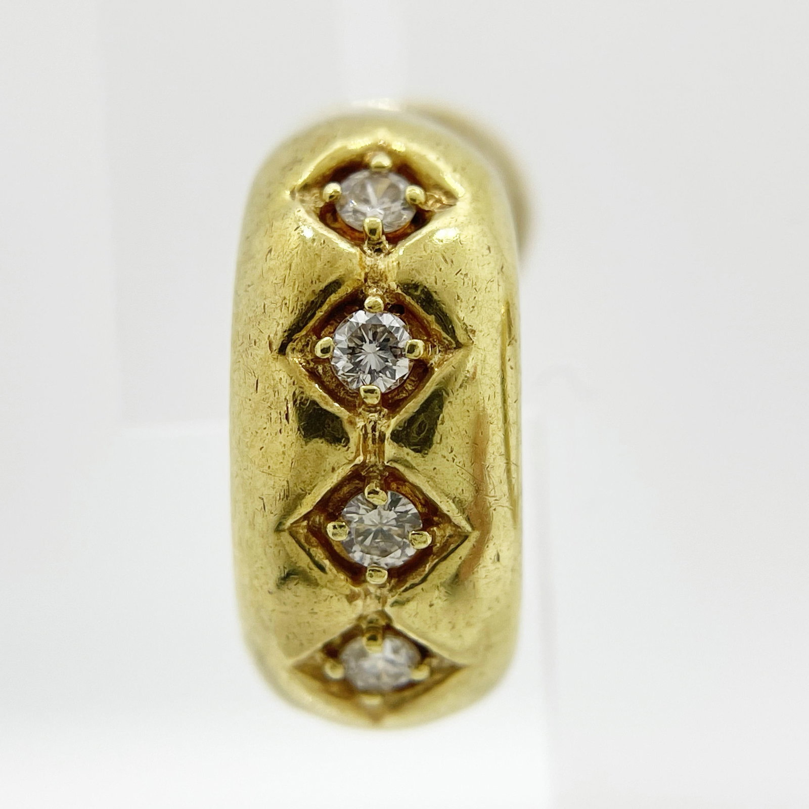 K18 Diamond Earring - 3