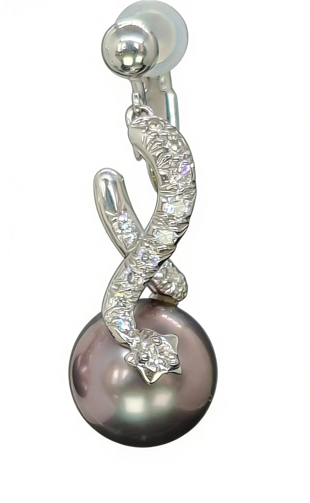 K18 Rubellite Diamond Necklace (1 of 5)
