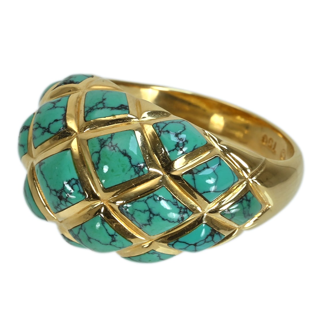 KABANA 18K Turquoise Ring - 2
