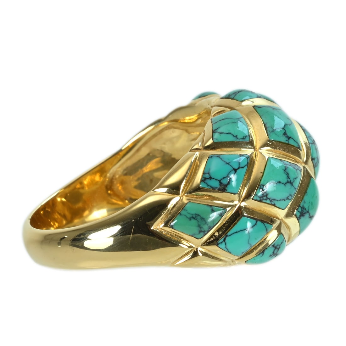 KABANA 18K Turquoise Ring - 3