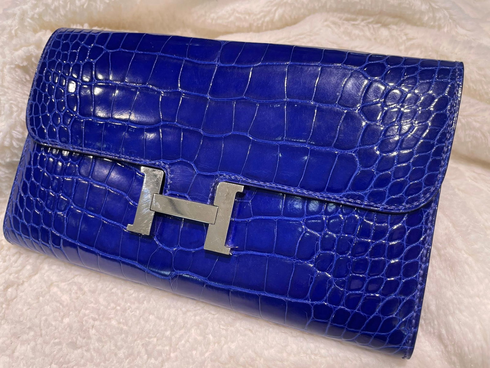 HERMES Constance Crocodile Wallet - 2
