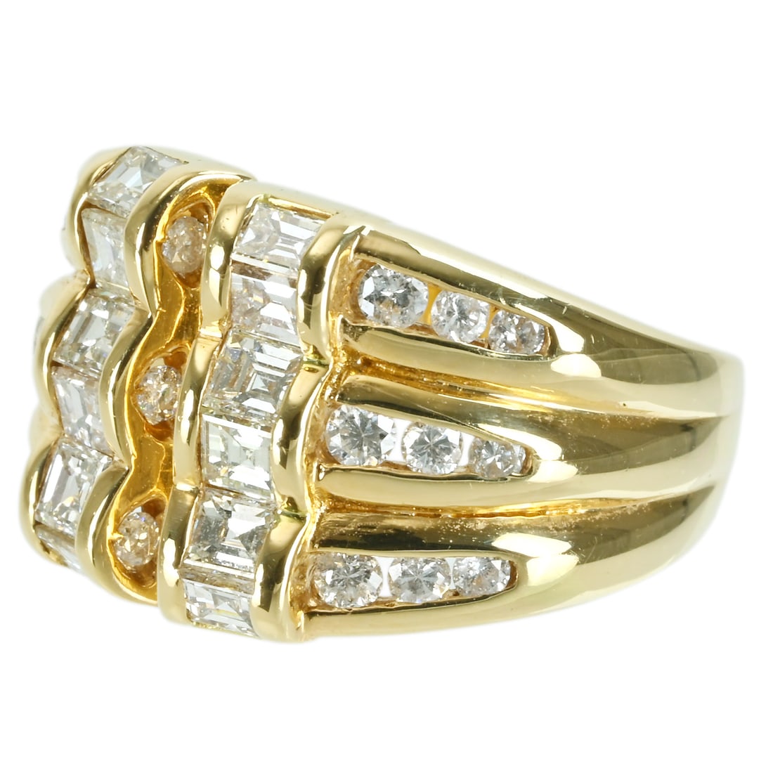 18K Diamond Ring - 2