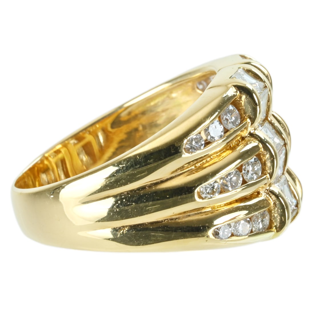 18K Diamond Ring - 3