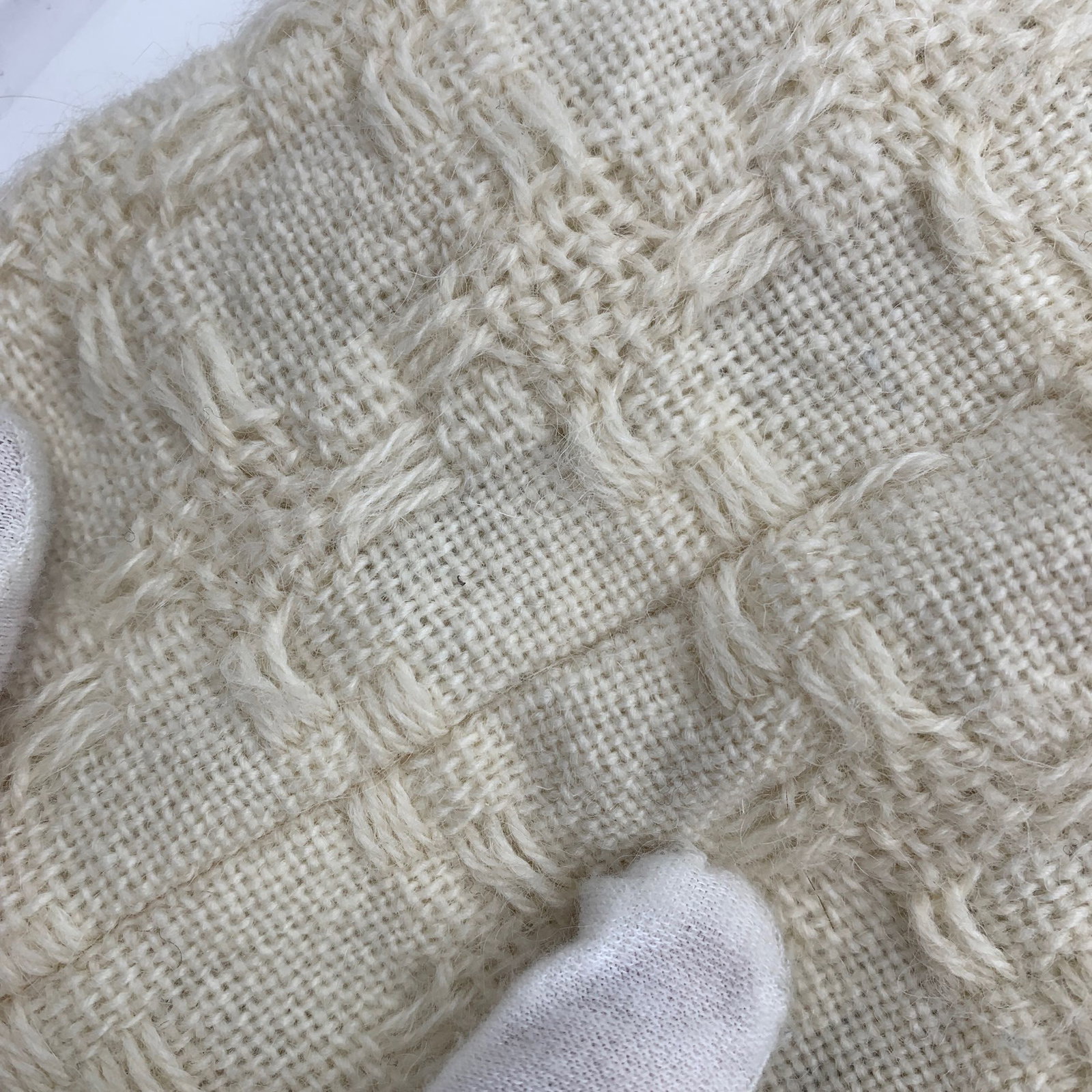 GUCCI Off-White Woven Jacket - 3