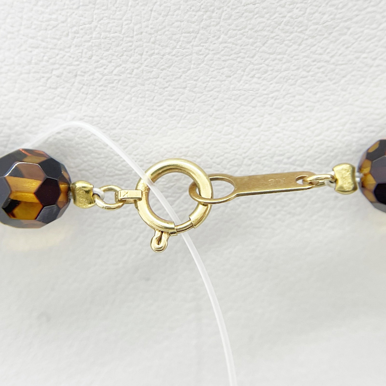 K18 Amber Necklacce - 6