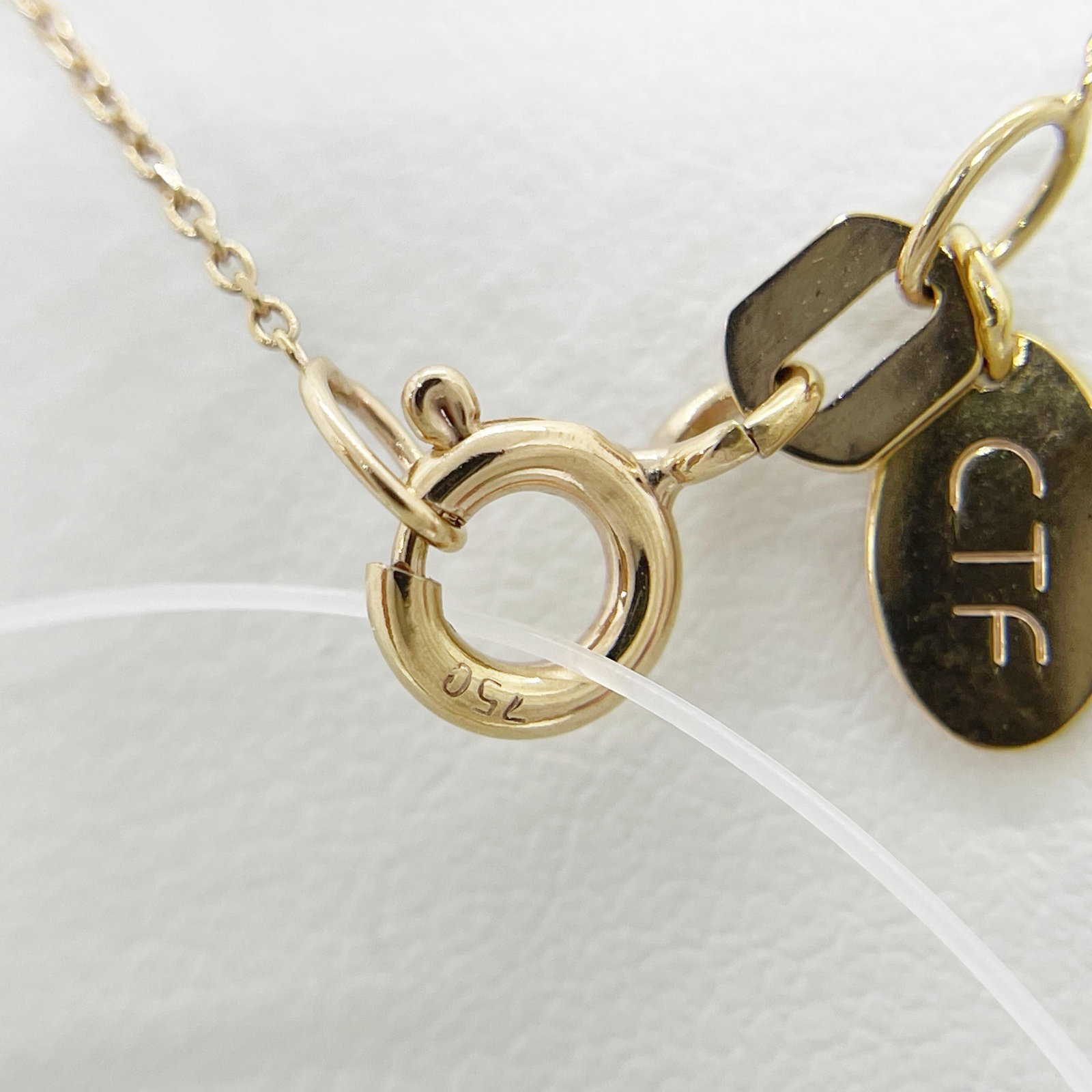 K18 Diamond Necklace - 4