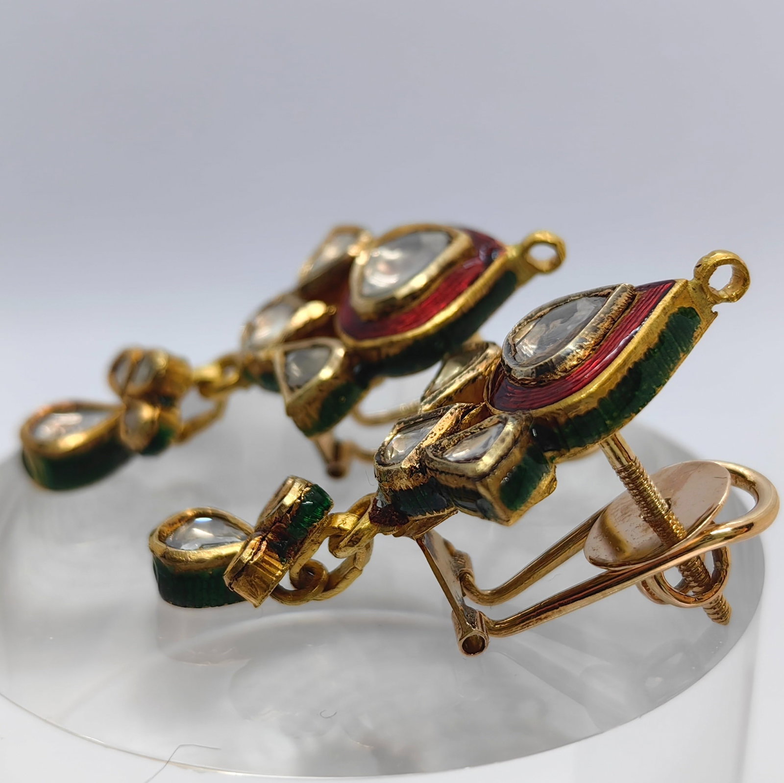 K18 Multiple Gemstone Earring - 3