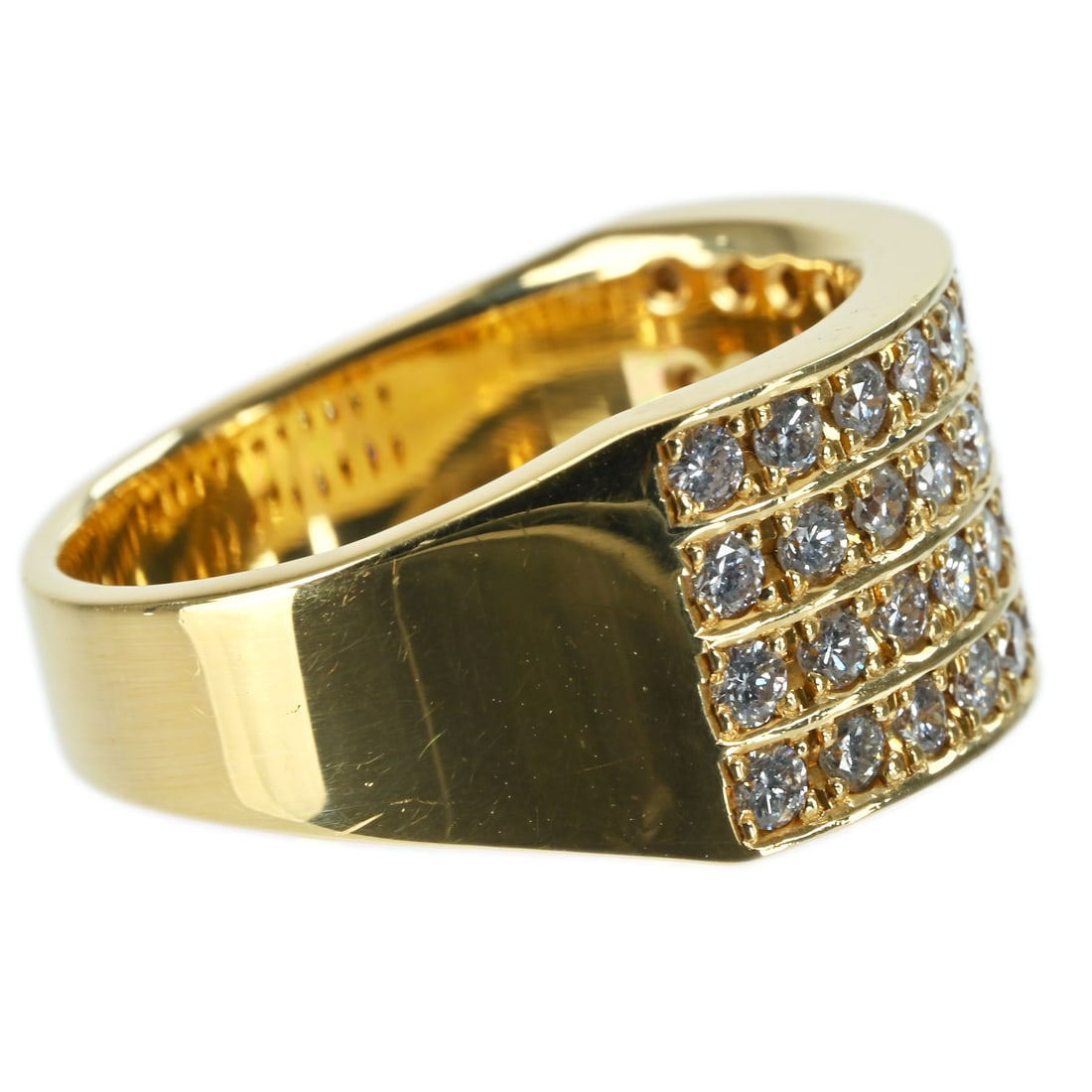 K18 Diamond Ring - 2