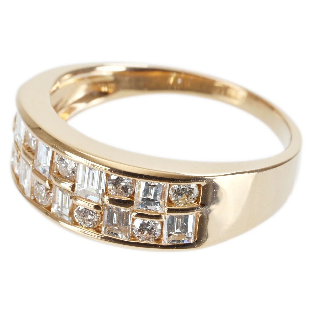 K18PG DIAMOND RING - 2