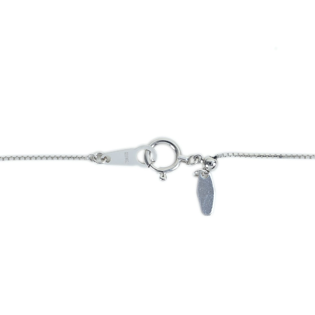 K18WG TOURMALINE NECKLACE: Type:NECKLACE Item Name:K18WG TOURMALINE NECKLACE Diamond:0.30ct TOURMALINE:2.00ct Metal:18K Accessories:N/A