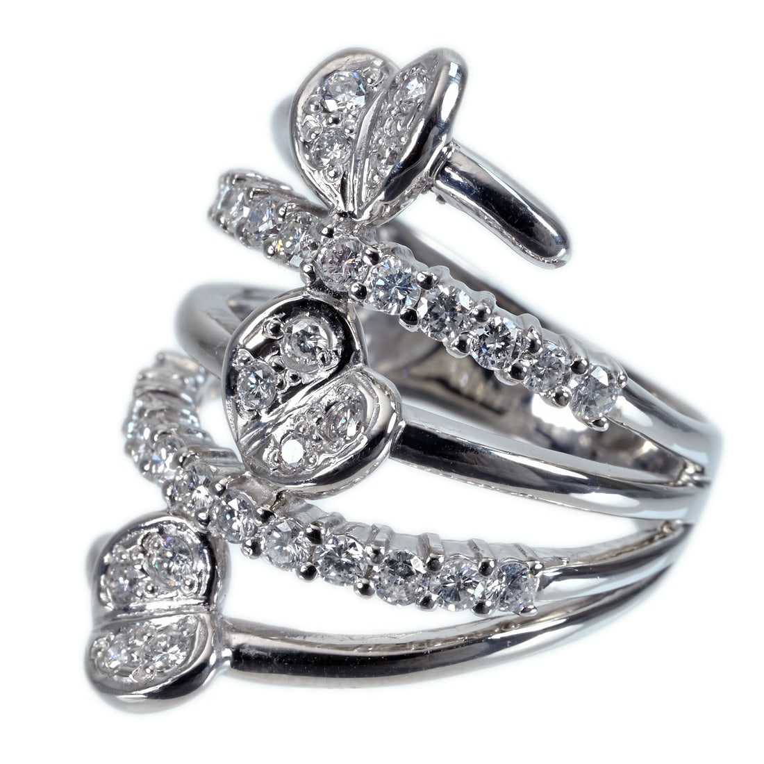PT900 DIAMOND RING - 2