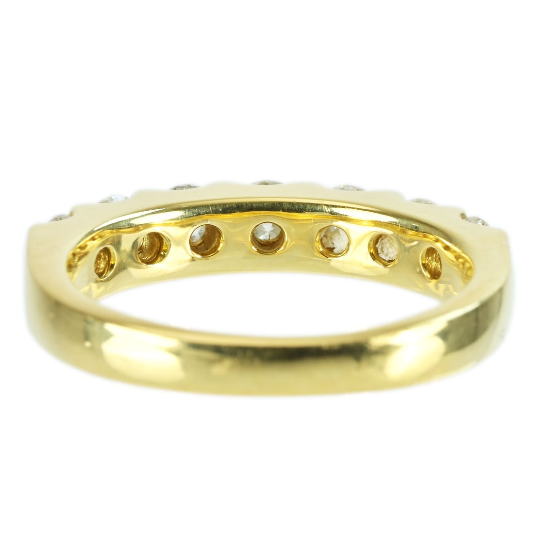 K18YG DIAMOND RING D1.00ct 5.2g JP#10.5: Type:RING Item Name:K18YG DIAMOND RING Diamond:1.00ct Metal:18K Size:5.75(US) Accessories:N/A