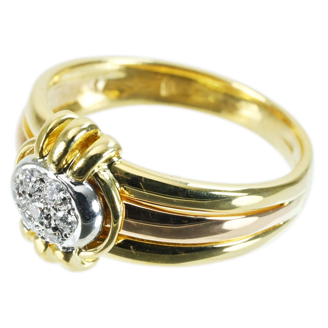 DAMIANI K18 Diamond Ring - 2