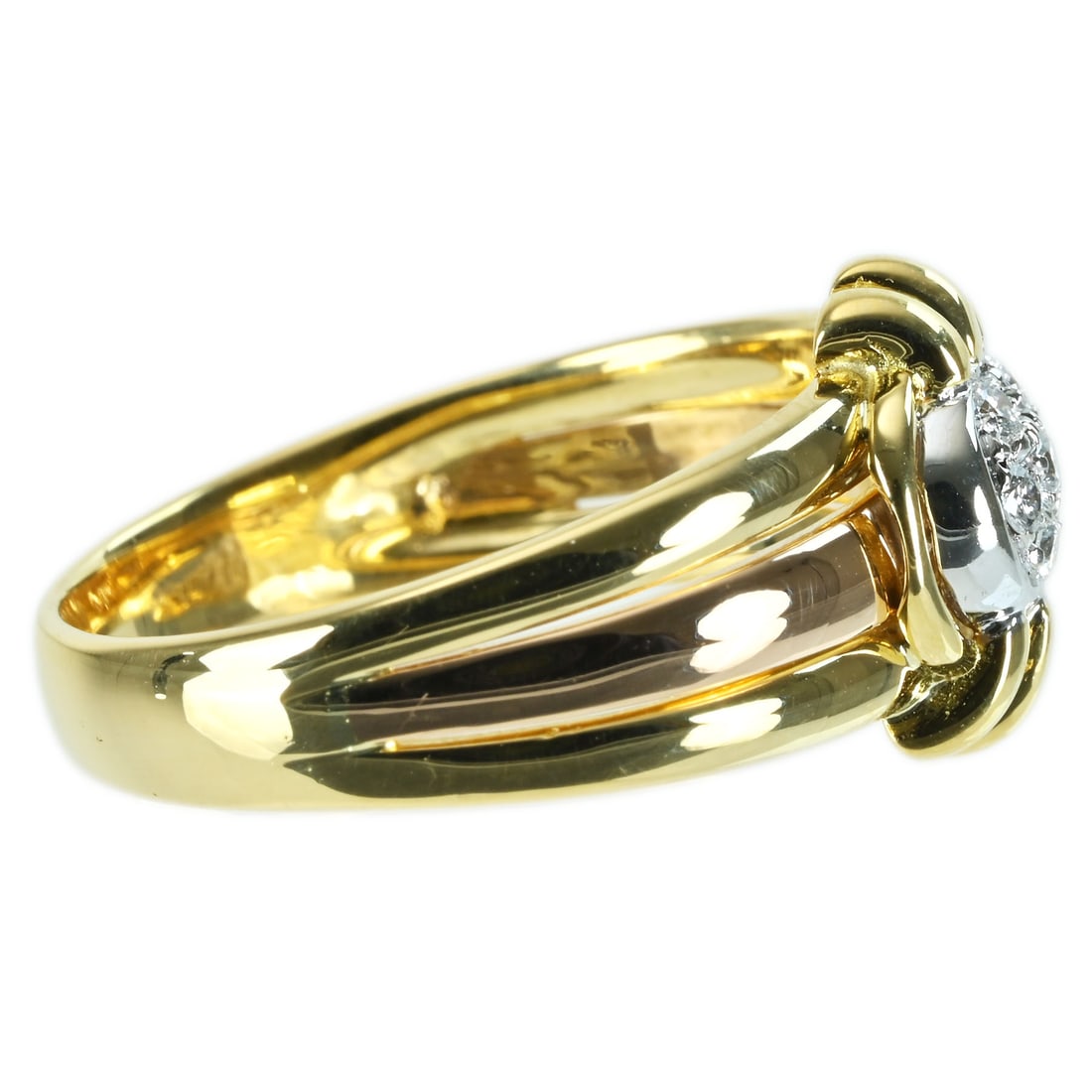 DAMIANI K18 Diamond Ring - 3