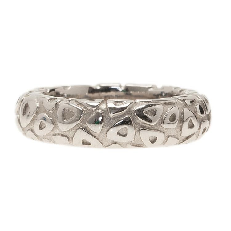 CHAUMET K18 Ring: Type: Ring Metal:18K Diamond:N/A Size:6(US) Signed By:CHAUMET