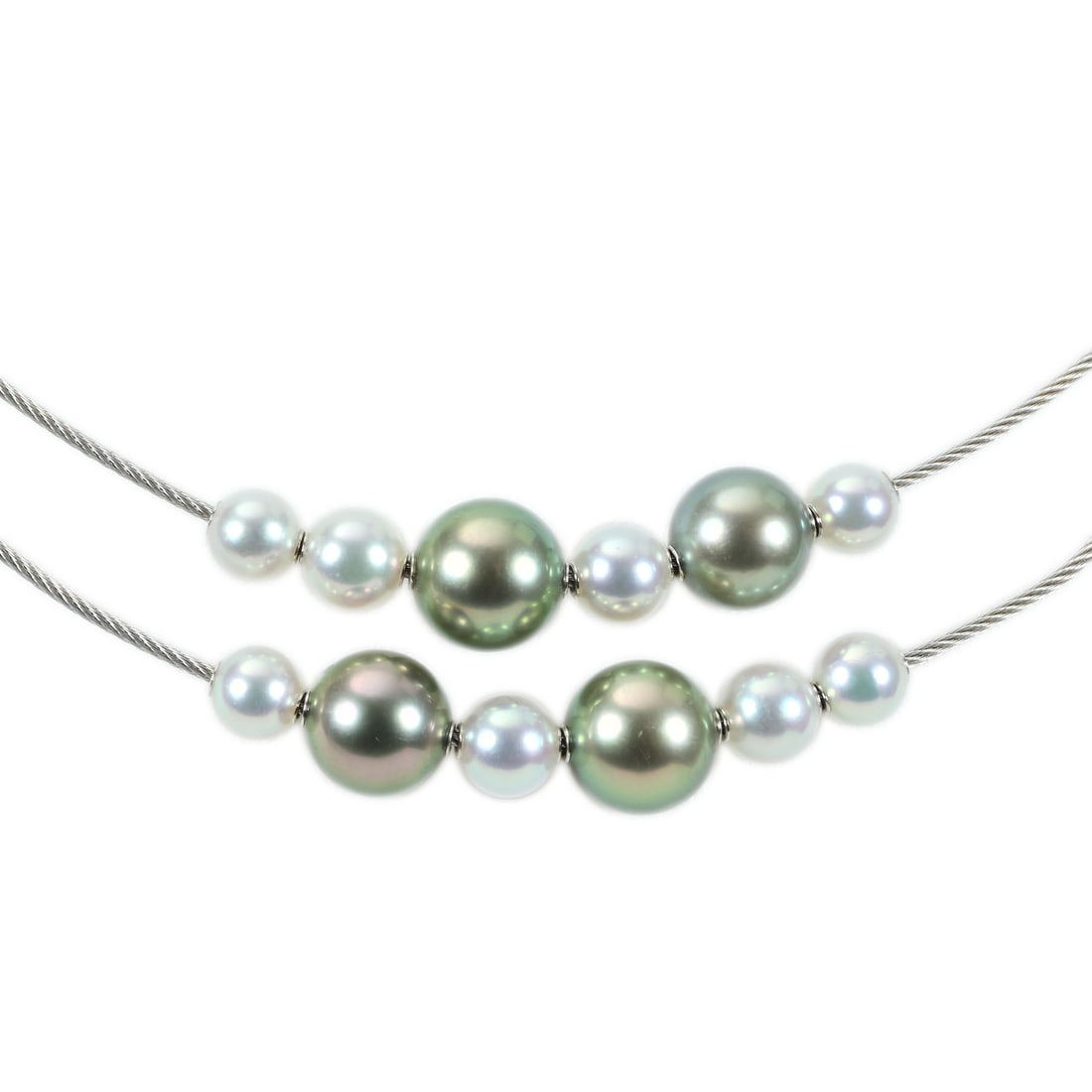 MIKIMOTO 5.5-9.2mm Pearl K18 Necklace: Brand:MIKIMOTO Model No.:N/A Sizs:42.5cm Material:K18 Accessories:N/A