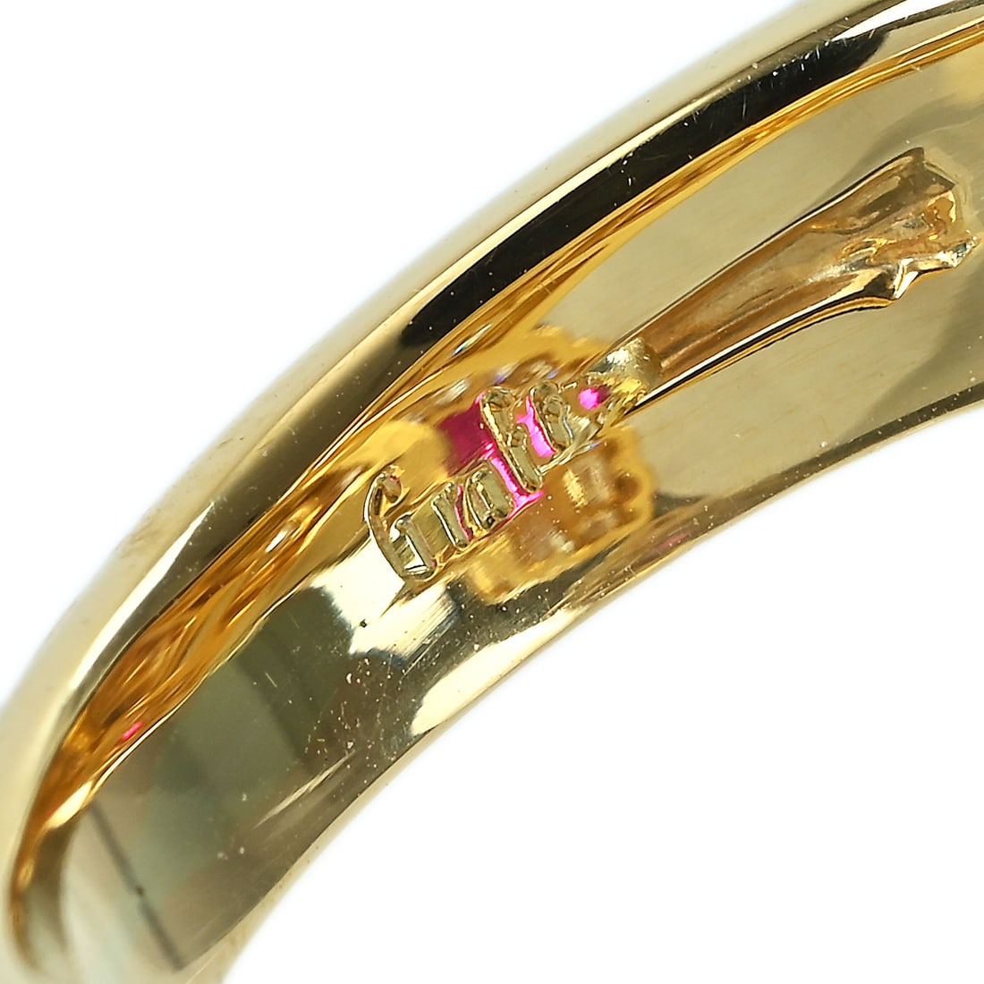 K18YG GRAFF RUBY RING - 4