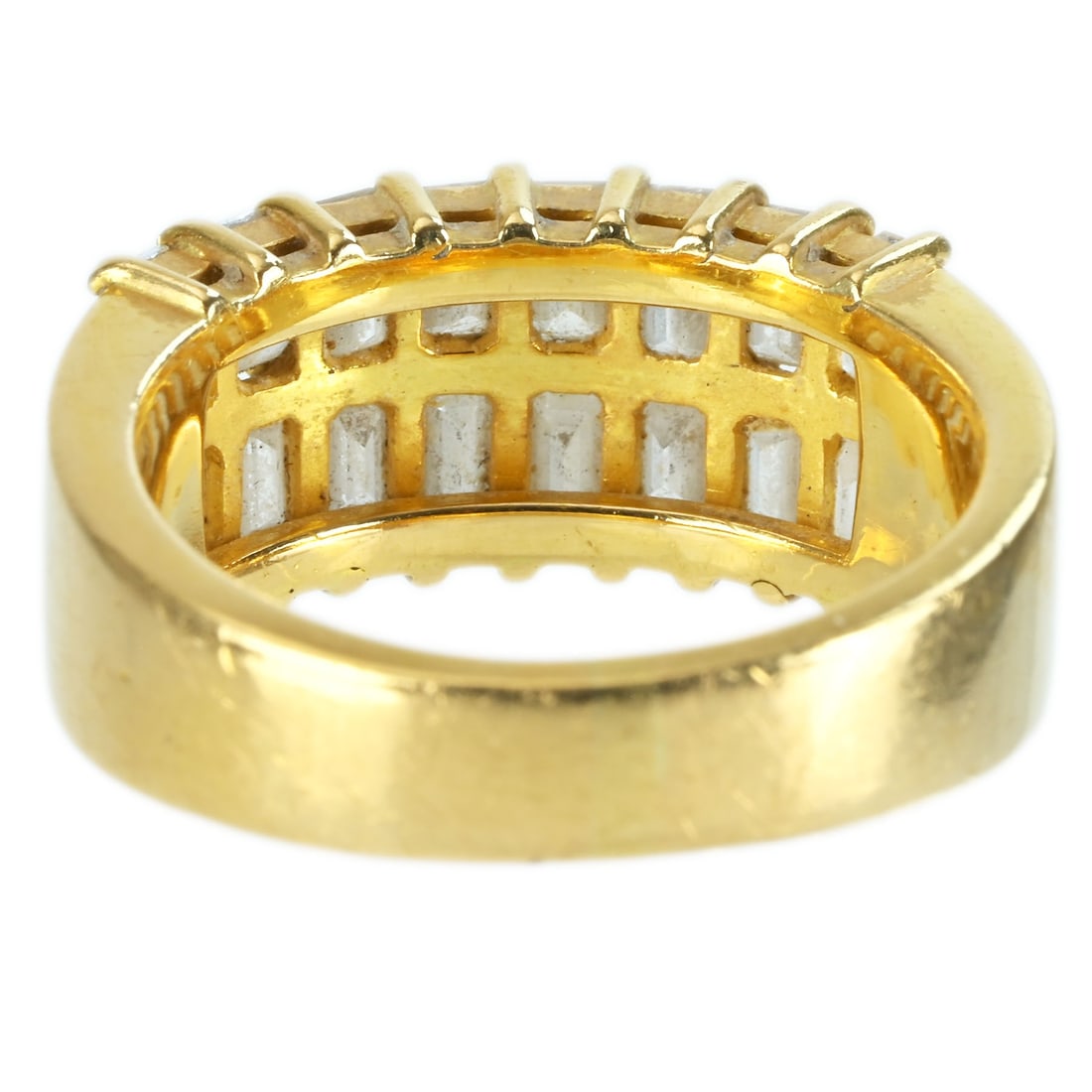 K18YG DIAMOND RING - 4
